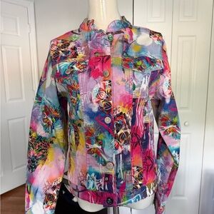 Colorful Ay Güey Women's denim Jacket
